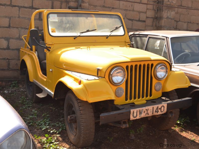 Jeep CJ-5 in Uganda