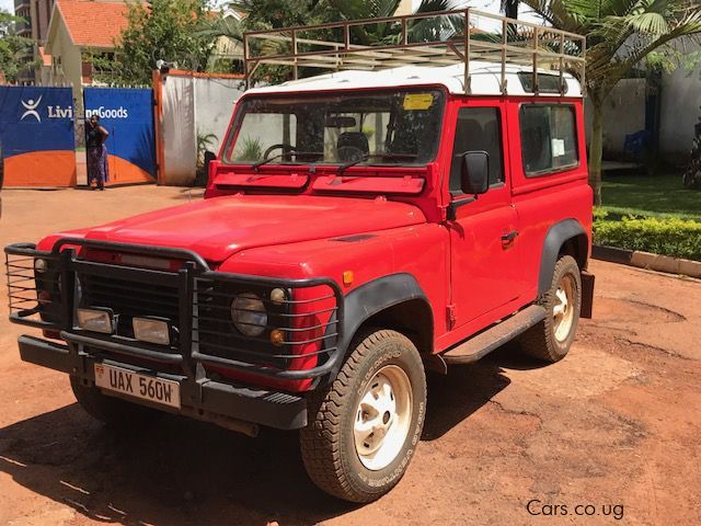 Land Rover Defender in Uganda