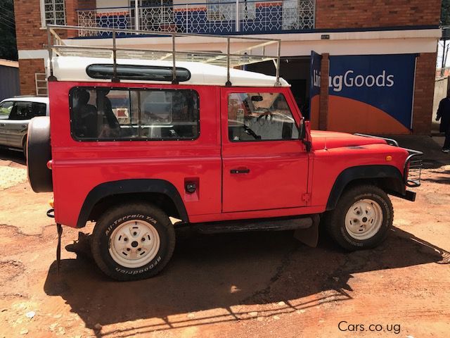 Land Rover Defender in Uganda