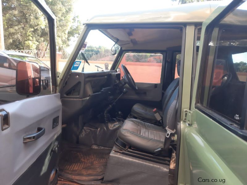 Land Rover Defender in Uganda