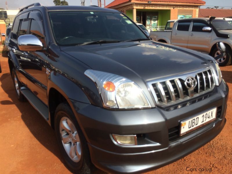 Toyota land cruiser in Uganda