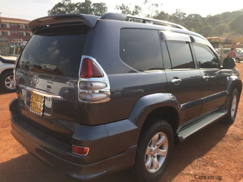 Toyota land cruiser in Uganda