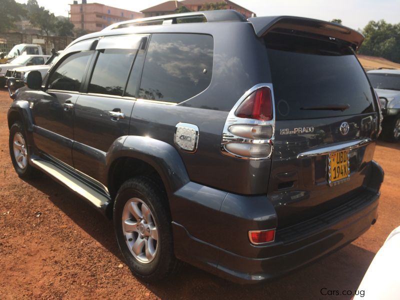 Toyota land cruiser in Uganda