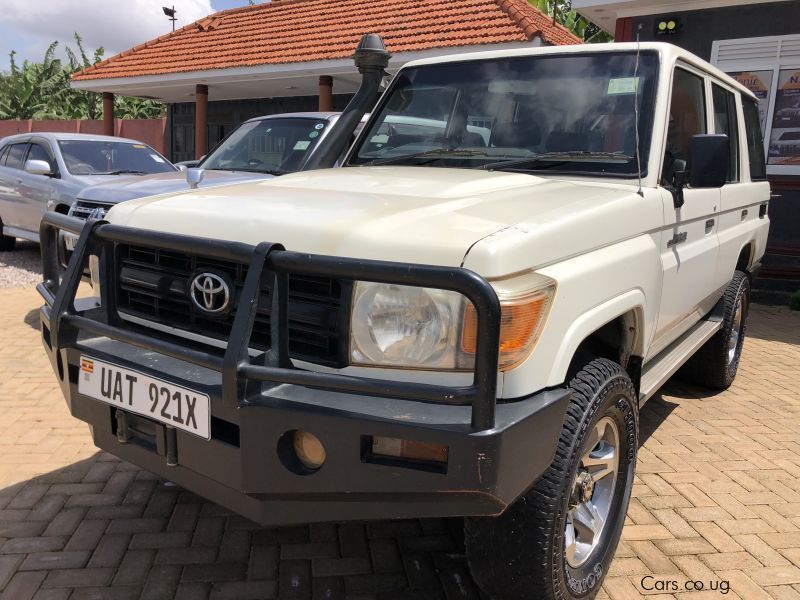 Toyota land cruiser in Uganda